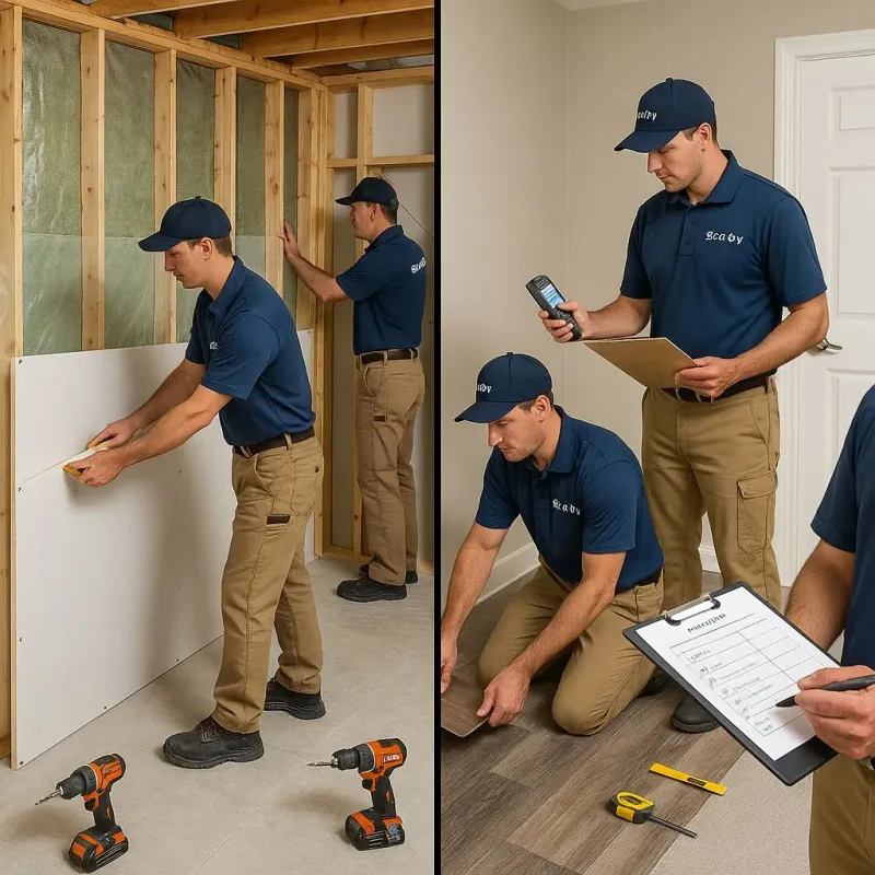Repairs and Reconstruction process in Multnomah County, OR
